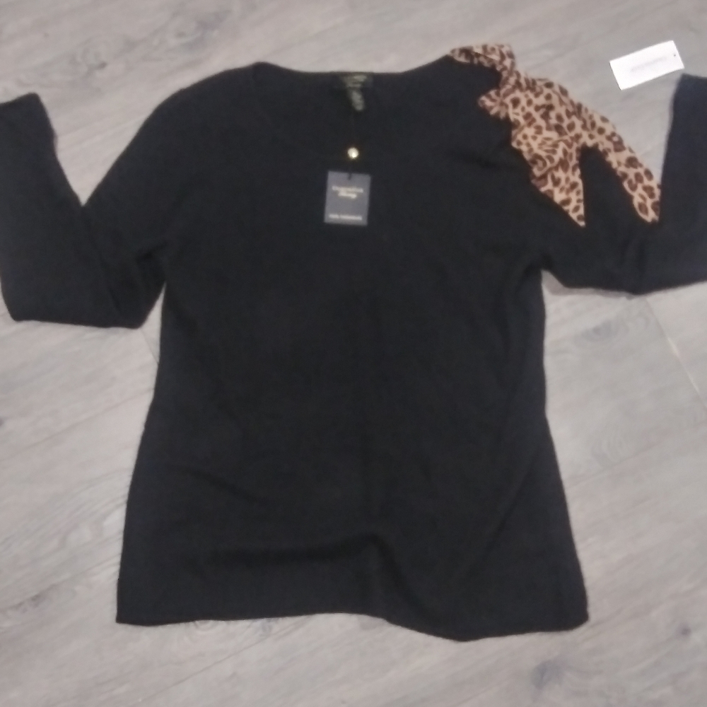 Charter Club black cashmere sweater
